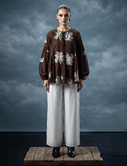 Pret - Moven - Co-Ords Set - Brown & White