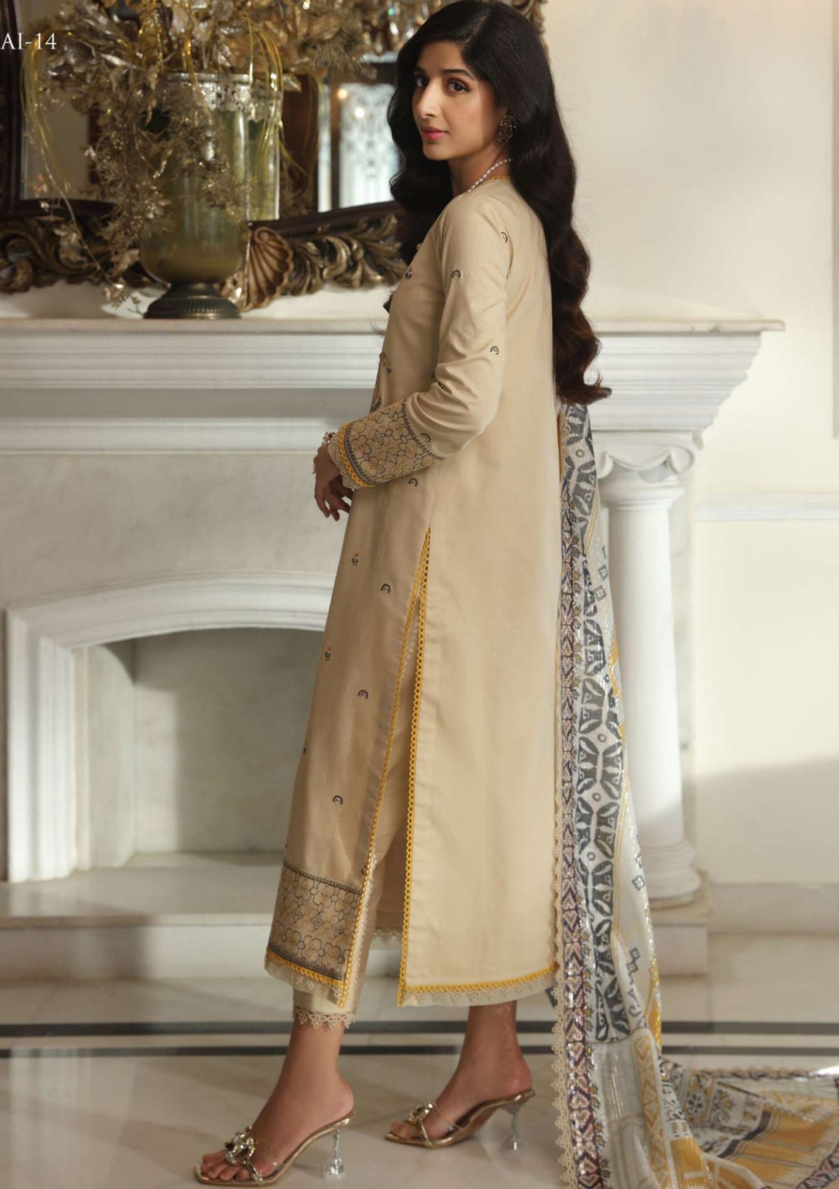 Lawn Collection - Asim Jofa - Aira - AJAI#14