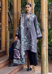 Winter - Mushq - Hemline - Symphony - Karandi Edit 25 - HUN#205 - Silver Mist