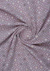 Elite Men Embroidered Sequence Viscose Fabric - Light Pink