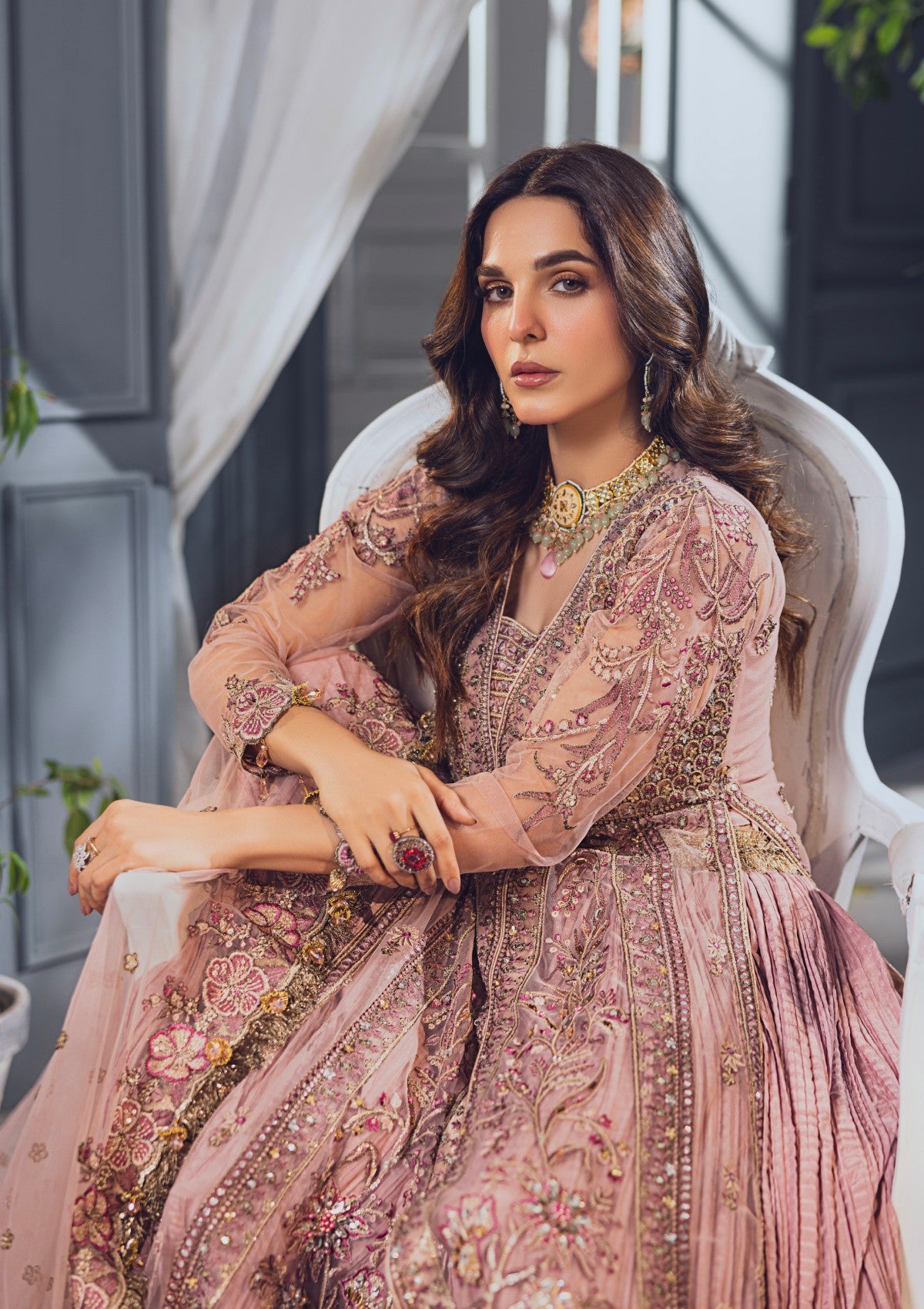 Formal Collection - Rubaaiyat - Wedding Edit 24 - Tea Pink