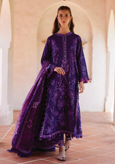 Lawn - Farah Talib Aziz - Luxury Unstitched 26 - FTA#06 - Vicenta Violet