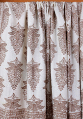 Pashmina Embroidered Jaaldar Shawl D#13 - Off White