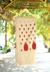 Embroidered Wool Shawl D - 86