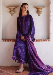 Lawn - Farah Talib Aziz - Luxury Unstitched 26 - FTA#06 - Vicenta Violet