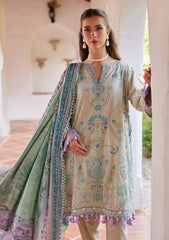 Lawn - Farah Talib Aziz - Luxury Unstitched 26 - FTA#07 - Valeria Olive