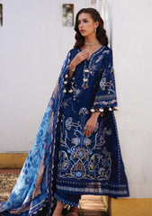 Lawn - Farah Talib Aziz - Luxury Unstitched 26 - FTA#08 - Nia Navy