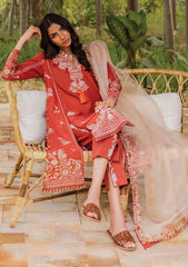 Lawn Collection - Sadaf Fawad Khan - Siraa Vol 2 - SS24#07 - B - FAIZAH