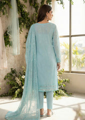 Formals - Riwaj - Fancy Bamber Chiffon - 2 Pcs Suit - CBD#01 - Light Ferozi