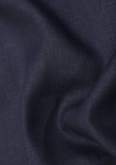 Italy Albini Aqabah Linen Fabric - B Black