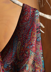 Pashmina Zari Jamawar Shawl D#71 - Black