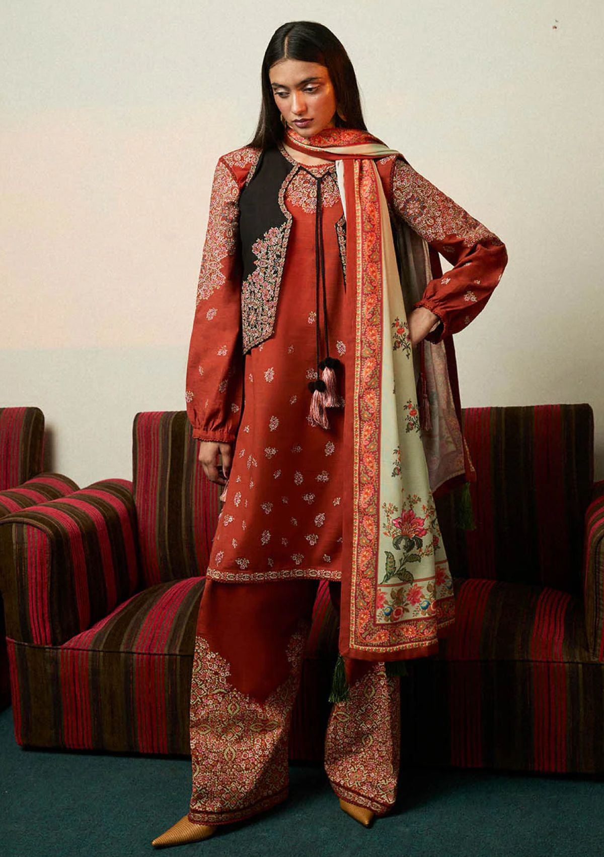 Winter Collection - Jugnu by Hussain Rehar - Autumn Winter - Aurelia