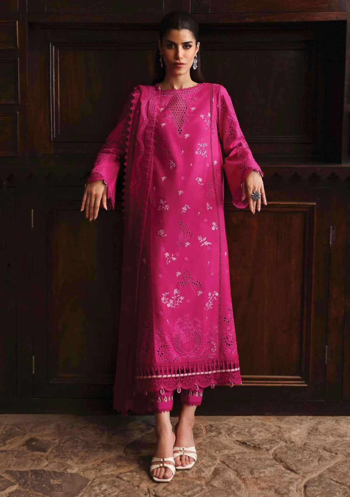 Winter Collection - Qalamkar - Qlinekari - Linen 24 - QLK24#07 - Neesa