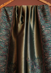 Pashmina Zari Jamawar Shawl D - 10 - Green
