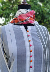 Lawn - Dastaan e Rumaan - Luxury 25 - D#06 - MONOCHROME BLOSSOM