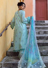 Lawn - Ansab Jahangir - Zoha - Luxury 25 - AJ-LL-25-02 - Misty Jade