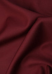 Reda Super 110's Wool Fabric - Maroon