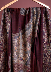 Water Wool Jamawar Shawl D - 01 - Multi 43