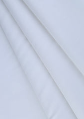 Elite Men TR Topical Red  Selvage Plain Wash & Wear - M White