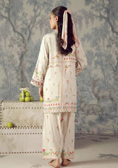 Winter - Sahar - Fall Winter Unstitched - AW1-26-23 - Pastel Lattice