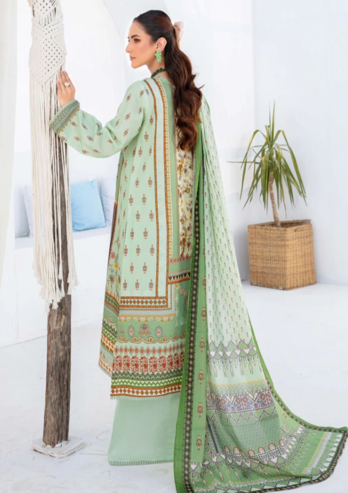 Lawn Collection - Humdum - Saira Bano - HB24#02