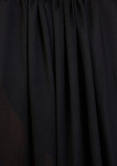 Pashmina Needle Work Jaaldar Shawl D#12 - Black