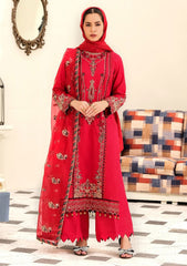 Lawn Collection - Eshaal Mishkaat - Zaib un Nisa - Rose