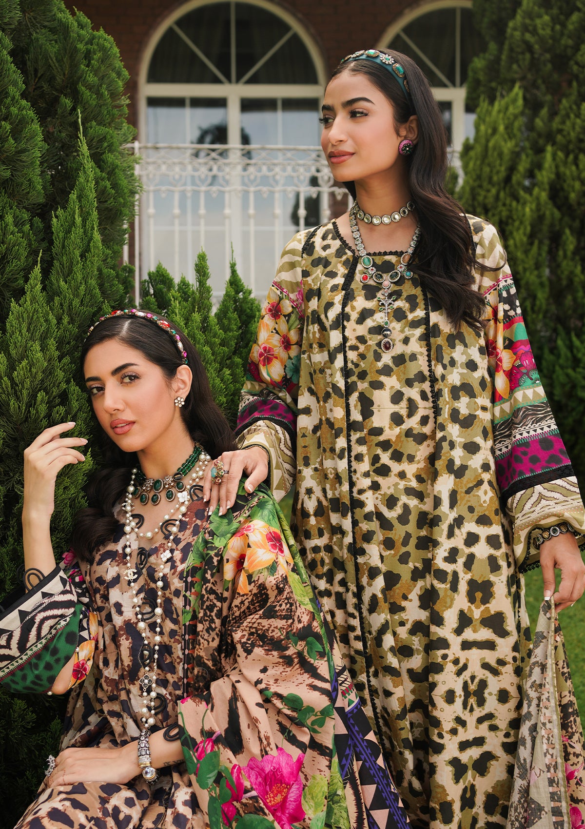 Lawn Collection - Elaf Premium - Printed - EEP#06A - Menagerie