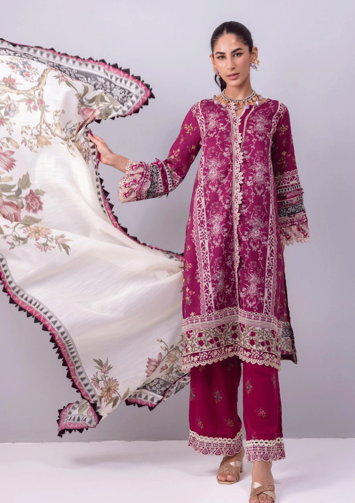 Lawn Collection - Elaf - Signature - ESC#7B