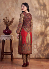 Pret - Riwaj - Silk Kani Zari Jamawar Shirt - Multi