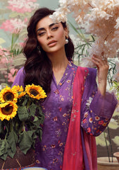 Lawn - Sahar - Mirha 26 - SS1-26-12 - Lavender Whisper