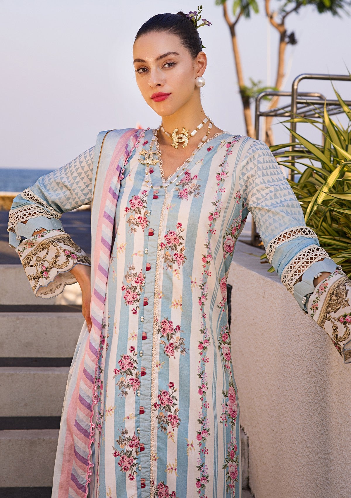 Lawn Collection - Elaf Premium - Prints - EOP#4B - Marlene