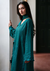 Winter - Neeshay - Reverie Karandi Unstitched 26 - MALACHITE