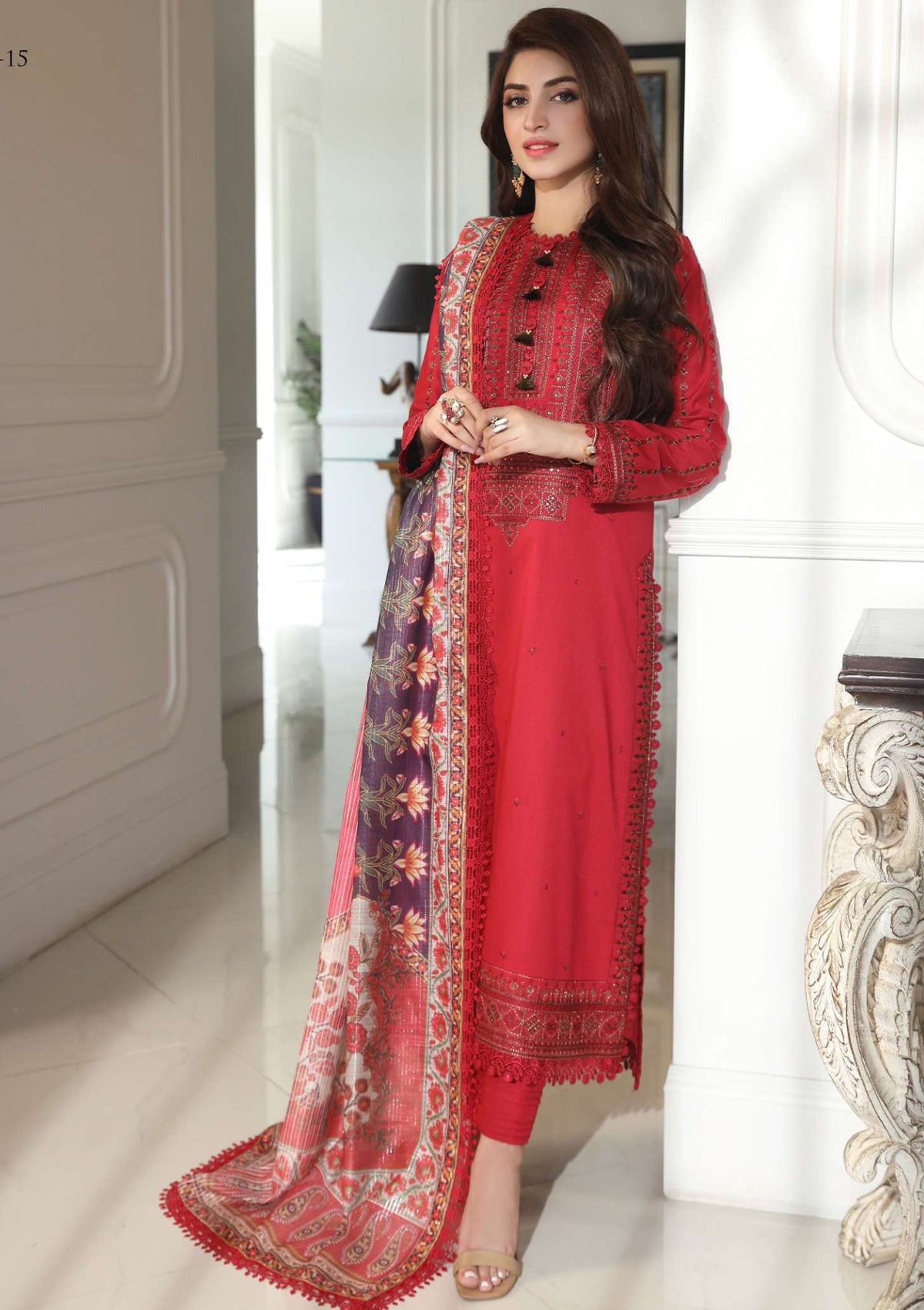 Lawn Collection - Asim Jofa - Aira - AJAI#15