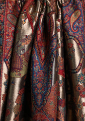 Pashmina Zari Jamawar Shawl D#98 - Multi