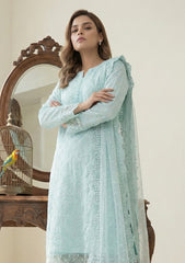 Lawn - Rubaaiyat - R Prints 26 - D#12 - Sky Blue