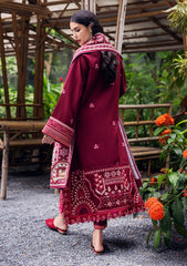 Winter - Mushq - Hemline - Symphony - Karandi Edit 25 - HUN#203 - Emerald Glimmer