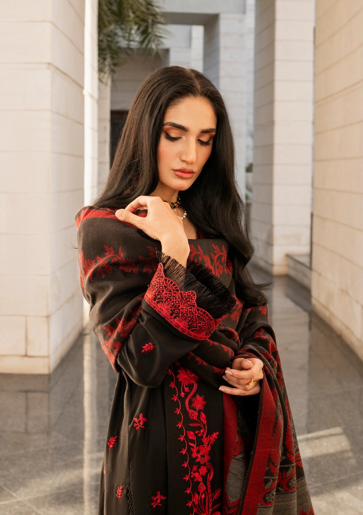 Winter Collection - Firdous - Exclusive Vol 2 - FEW24#08 - Rose