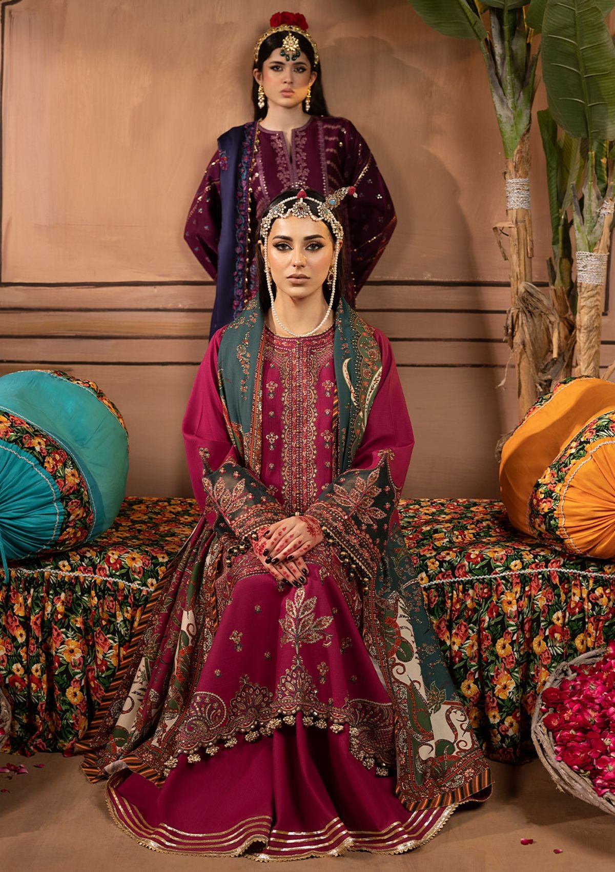 Winter Collection - Bin Ilyas - Laal - Luxury - BL#1511-A