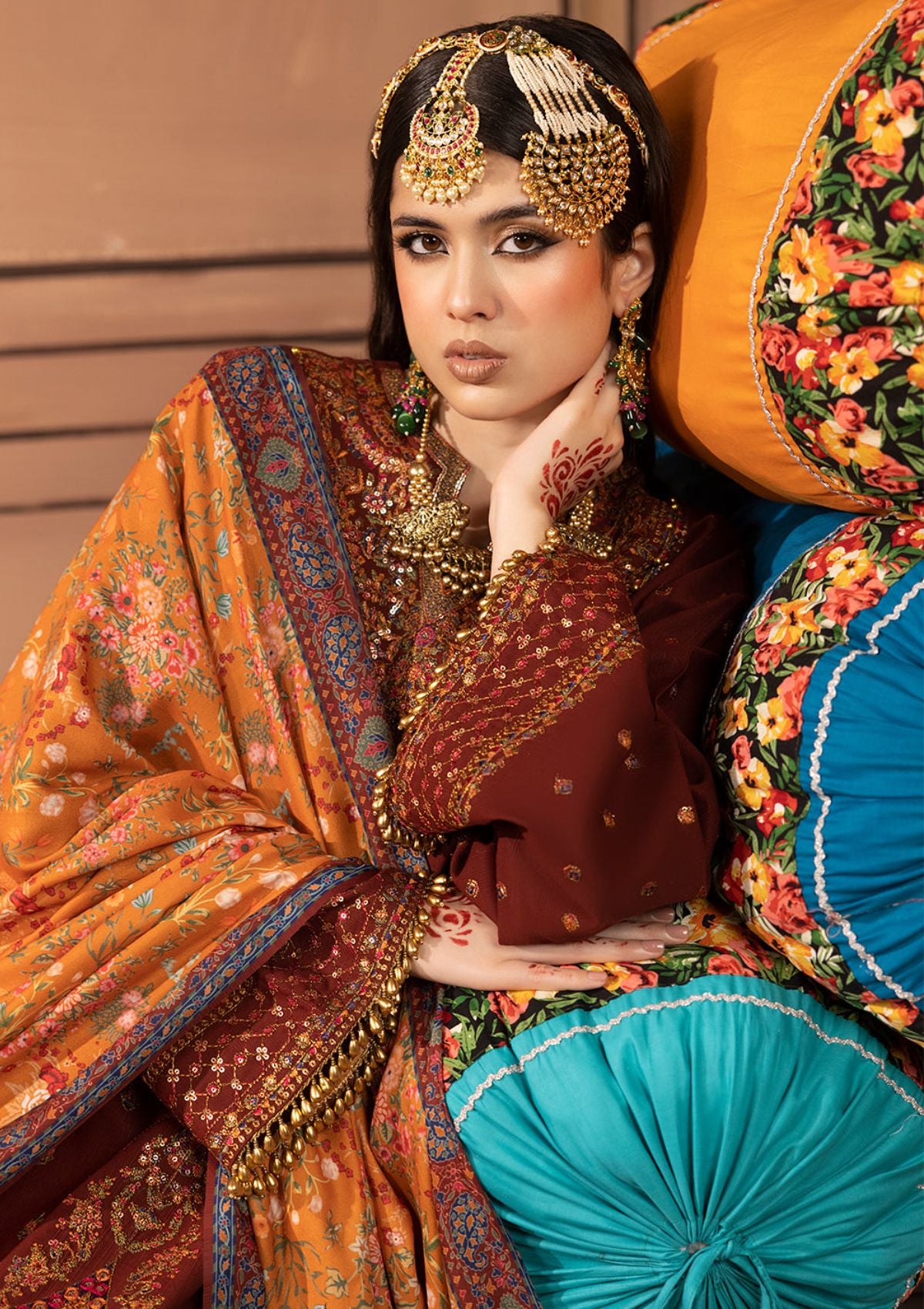 Winter Collection - Bin Ilyas - Laal - Luxury - BL#1514-B