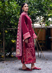 Winter - Mushq - Hemline - Symphony - Karandi Edit 25 - HUN#203 - Emerald Glimmer