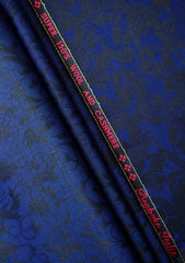 Elite Men Cavani World Finest Plain Cotton Fabric - N Blue