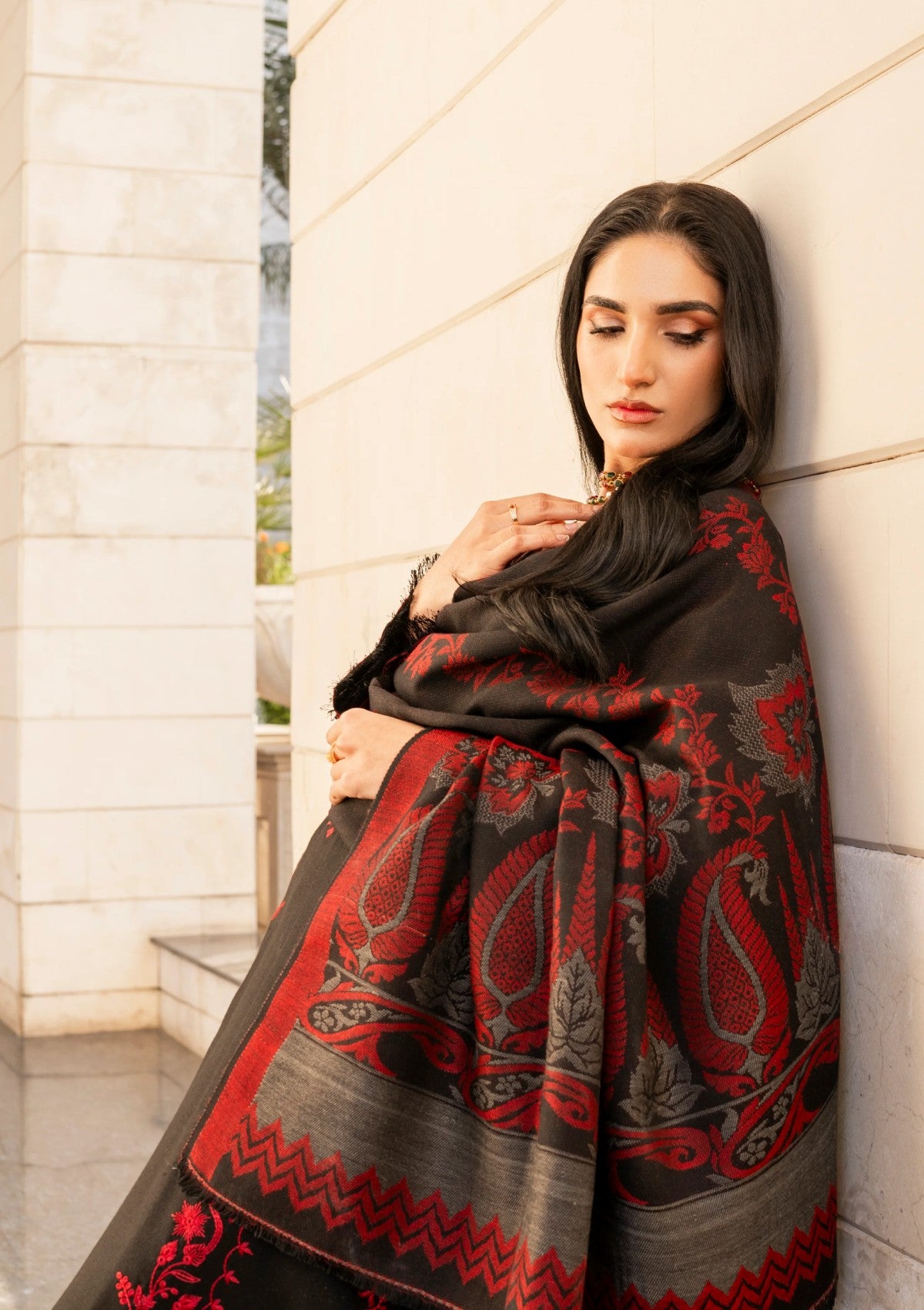 Winter Collection - Firdous - Exclusive Vol 2 - FEW24#08 - Rose