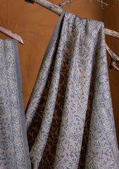 Pashmina Jamawar Ari Work Shawl D#06 - Grey