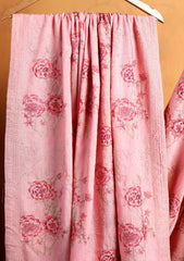 Karandi Embroidered Shawl D#05 - Pink