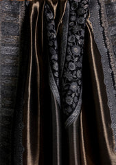 Pashmina Zari Jamawar Shawl D#17 - Grey