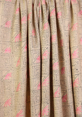 Pashmina Needle Work Jaaldar Shawl D#04 - Skin