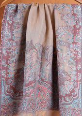 Pashmina Zari Jamawar Shawl D#105 - Multi