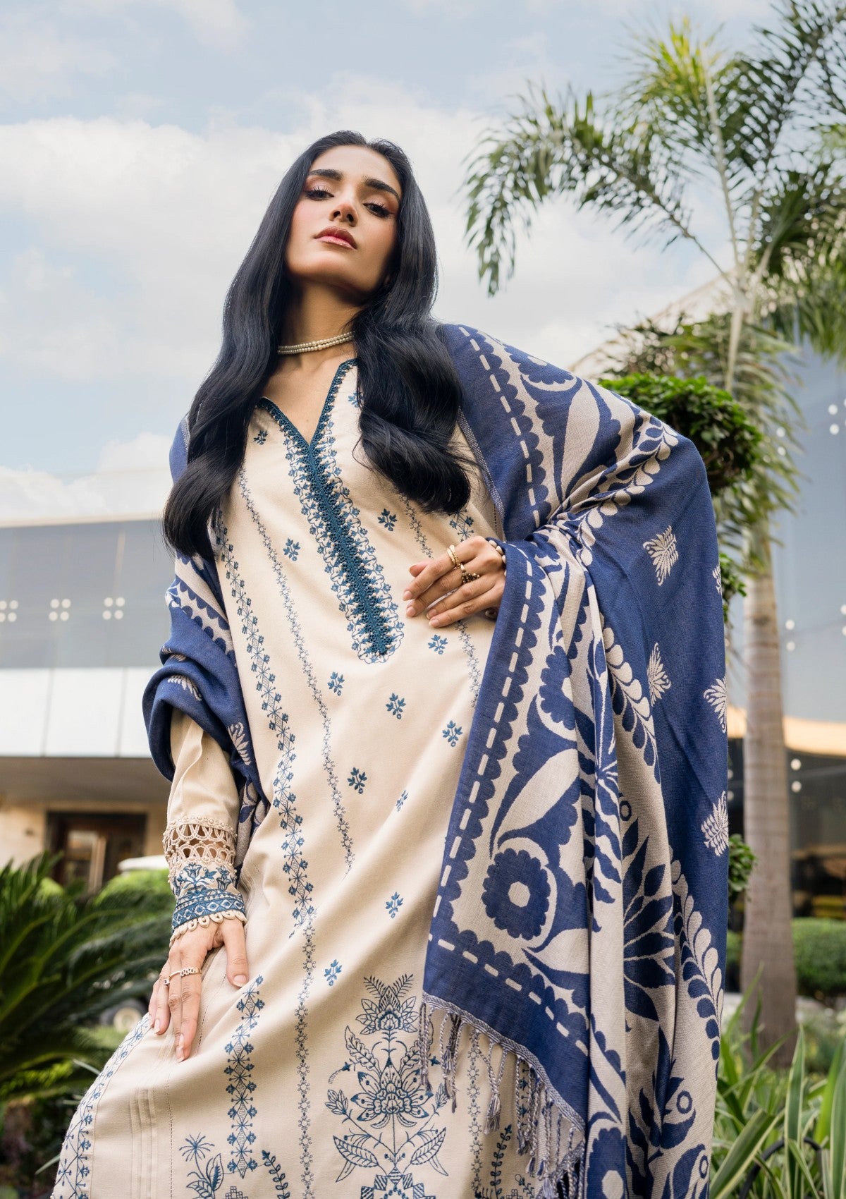 Winter Collection - Firdous - Exclusive Vol 2 - FEW24#09 - Iris