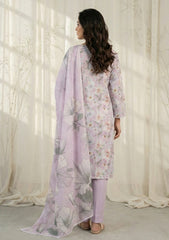 Lawn - Rubaaiyat - Chikankari 26 - Silk Dupatta - D#02 - L Pink